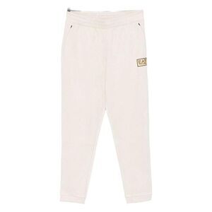 EA7 Emporio Armani Logo Track Pants Men Beige